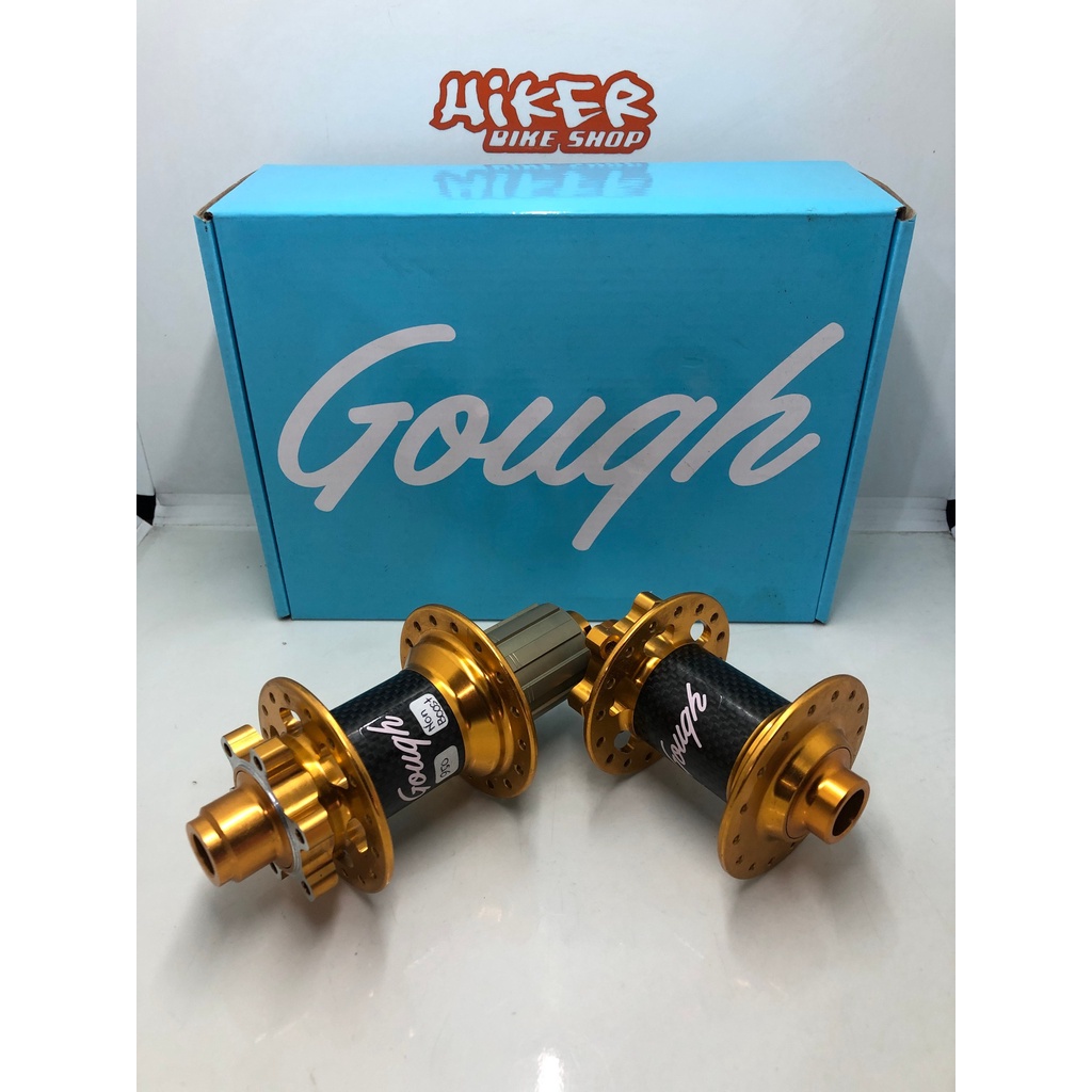 Hub Freehub HubSet MTB Bearing GOUGH TA15x100 142x12mm Gold Non Boost Max 11 speed 6 Bolts 32 Hole B