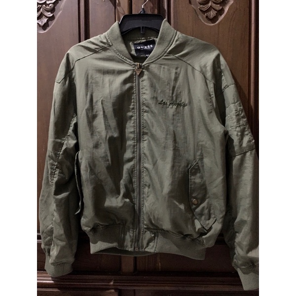 guess bomber jacket jaket