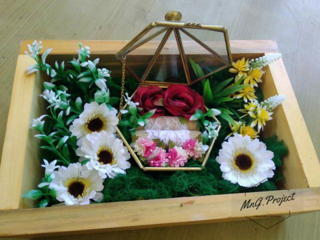 Kotak Seserahan Mahar Kayu Jati Belanda 30x20 Dekorasi Rumah Kotak Box