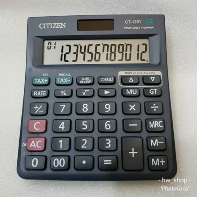 

Kalkulator CITIZEN CT 120 N