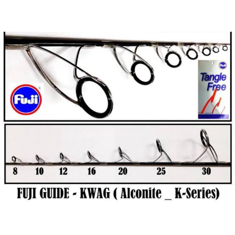 ring guide fuji original CCKWAG set