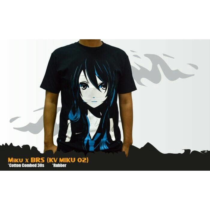 KAOS ANIME - MIKU X BRS T-SHIRT - KV MIKU 02