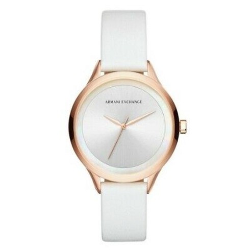 Jam Tangan Armani Exchange AX5604 Silver Dial White