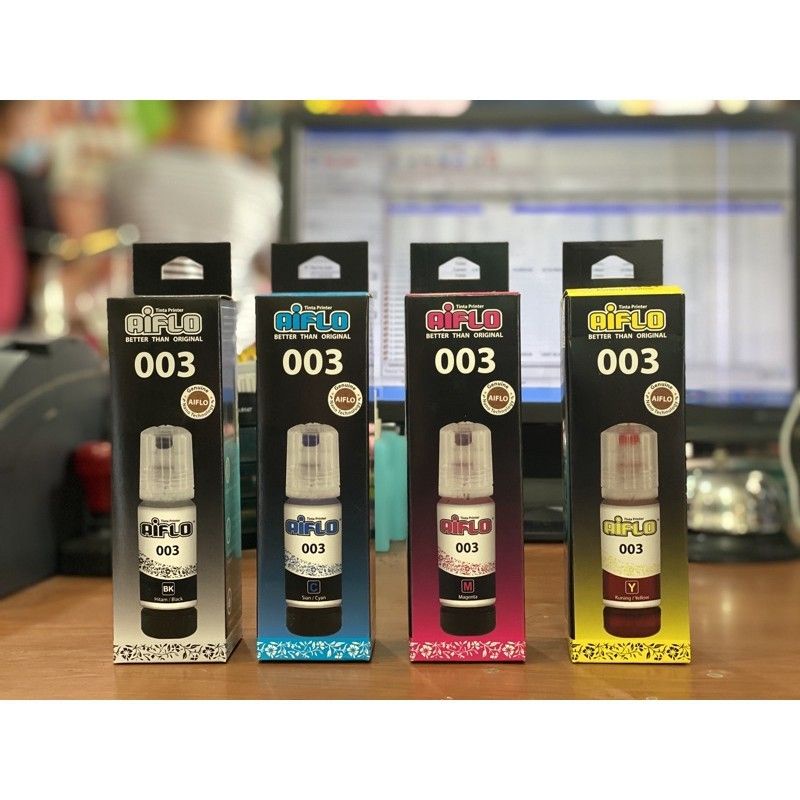 Tinta aiflo 003 70ml untuk Printer L1110 L3110 L3150