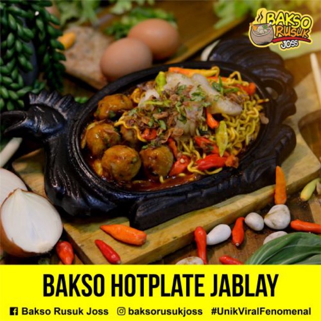 

Bakso hotplate jablay