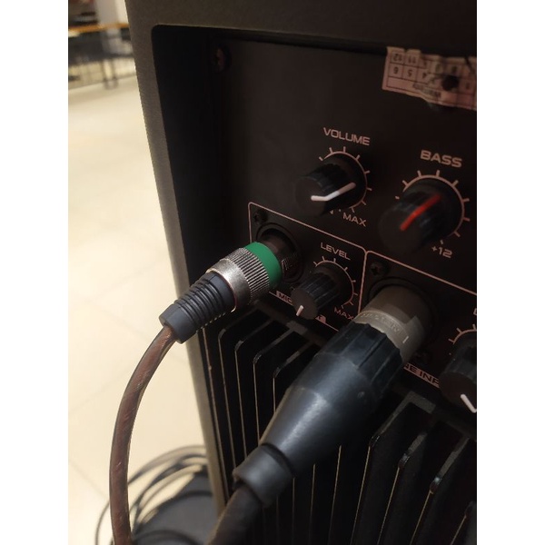 kabel sambungan untuk ke mixer amplifier speaker atau Mic  bisa request Jack panjang 10 meter harga 