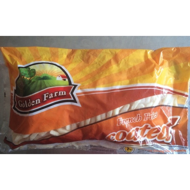 

Golden farm french fries coated 1 kg