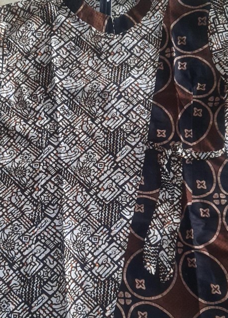 Maura Couple - Sania Ruffle Batik Couple Ori Ndoro Jowi Garansi Termurah Shopee - Batik