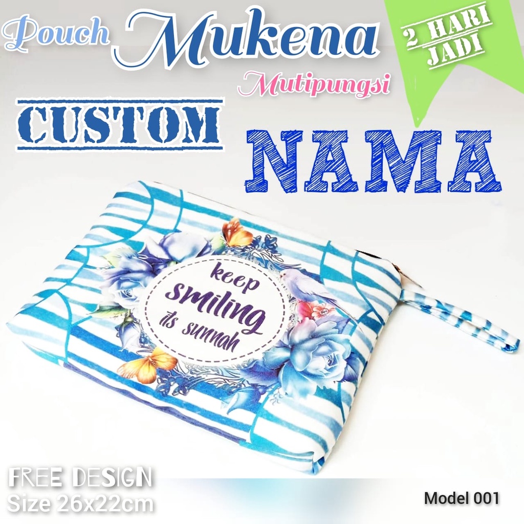 Tas mukena travel,bisa satuan custom nama, tas mukenah kanvas, tas mukenah ,tas mukena travel pouch,