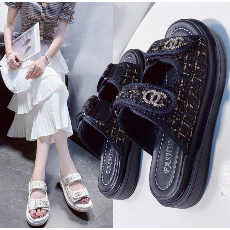 Sepatu Sandal Wedges Fashion Import Cantik Keren Nyaman Termurah SP052