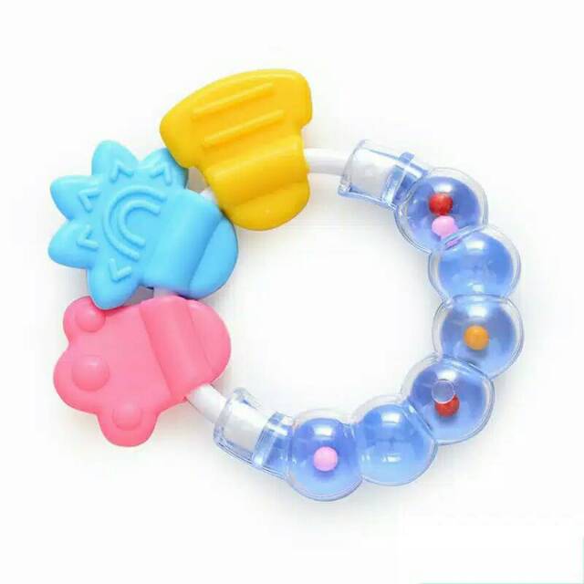 Teether Gigitan Bayi dan Kerincing impor