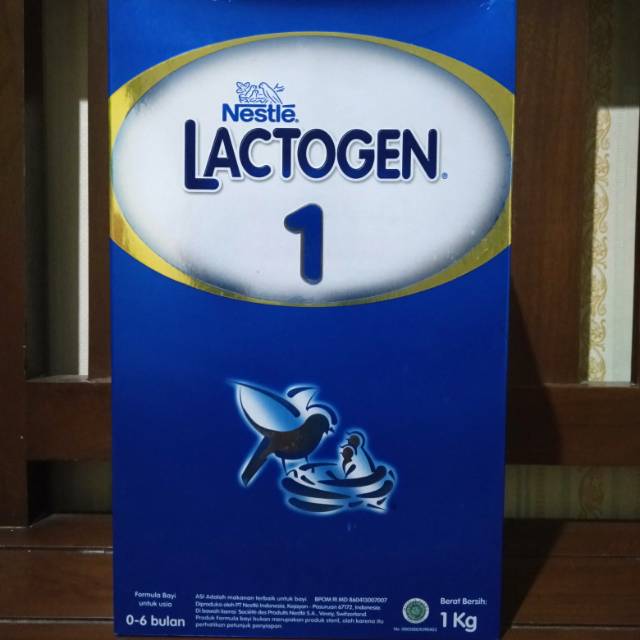 seemastore - Susu Lactogen 1 bayi (0 - 6 bulan) 1kg free popok