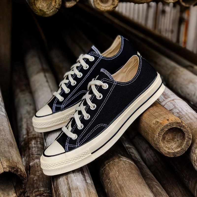 Converse Low Black White 70S Chuck Taylor Premium Quality