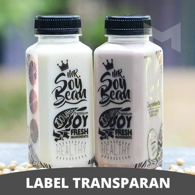 

Cetak [ TERBAIK ] Sticker Label TRANSPARAN Kotak VINYL anti Luntur Quantac Kemasan makanan ANTI air