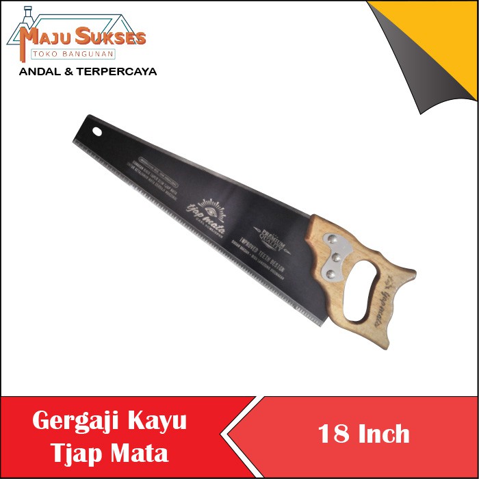 GERGAJI KAYU GERGAJI POTONG KAYU CAP MATA ASLI GOROK HAND SAW CA