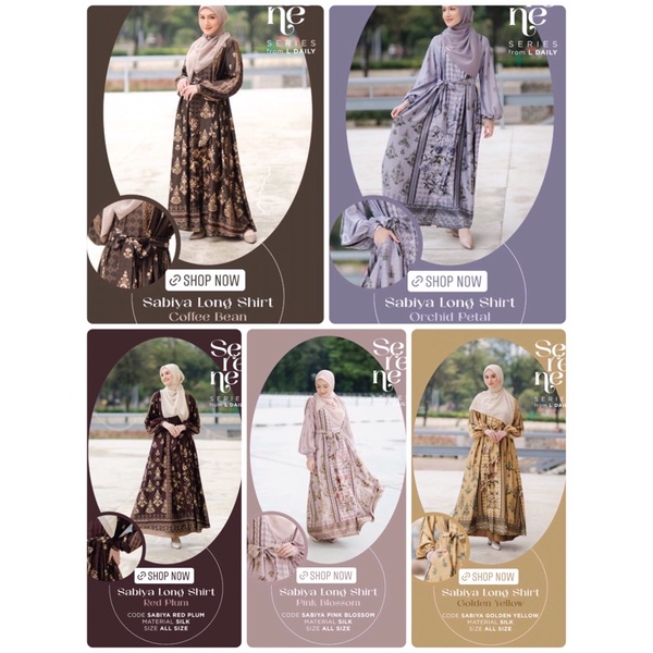 READY STOCK SABIYA DRESS BY LBYLCB