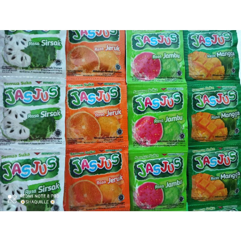 

PROMO minuman jasjus rasa-rasa sachet