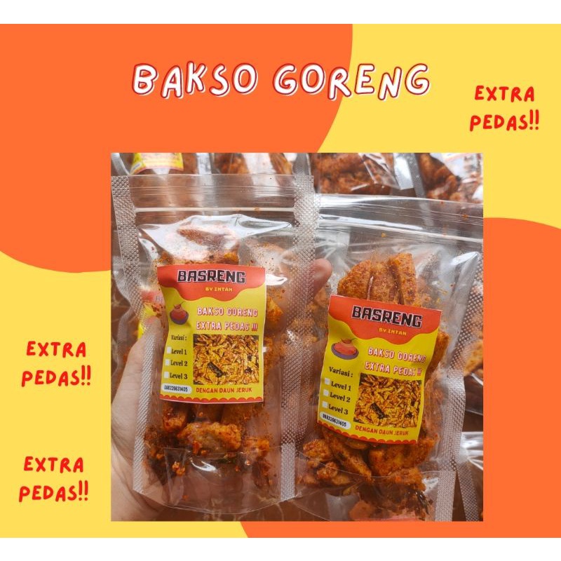 

bakso goreng homemade ekstra pedas