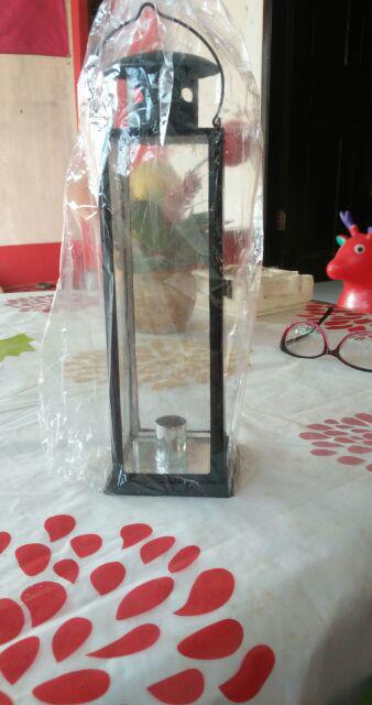 Tempat Lilin Lentera Warna