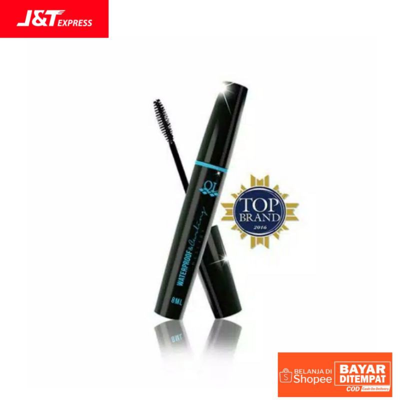 [Original] Ql Mascara Waterproof & Curling Mascara 8ml