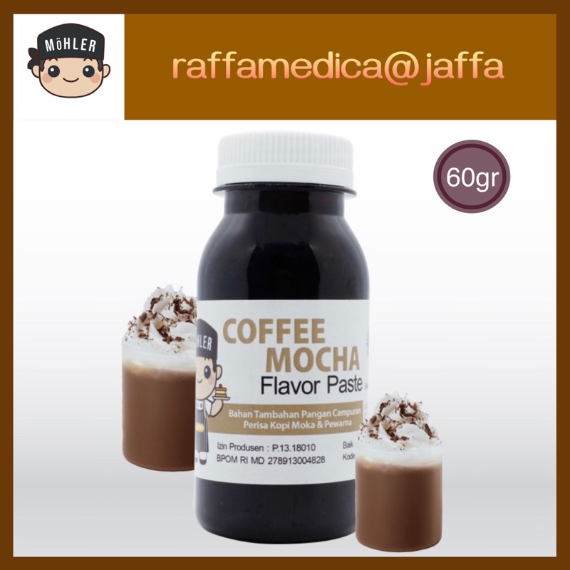 Pasta Perisa Pewarna MOHLER 60gr - COFFEE MOCHA