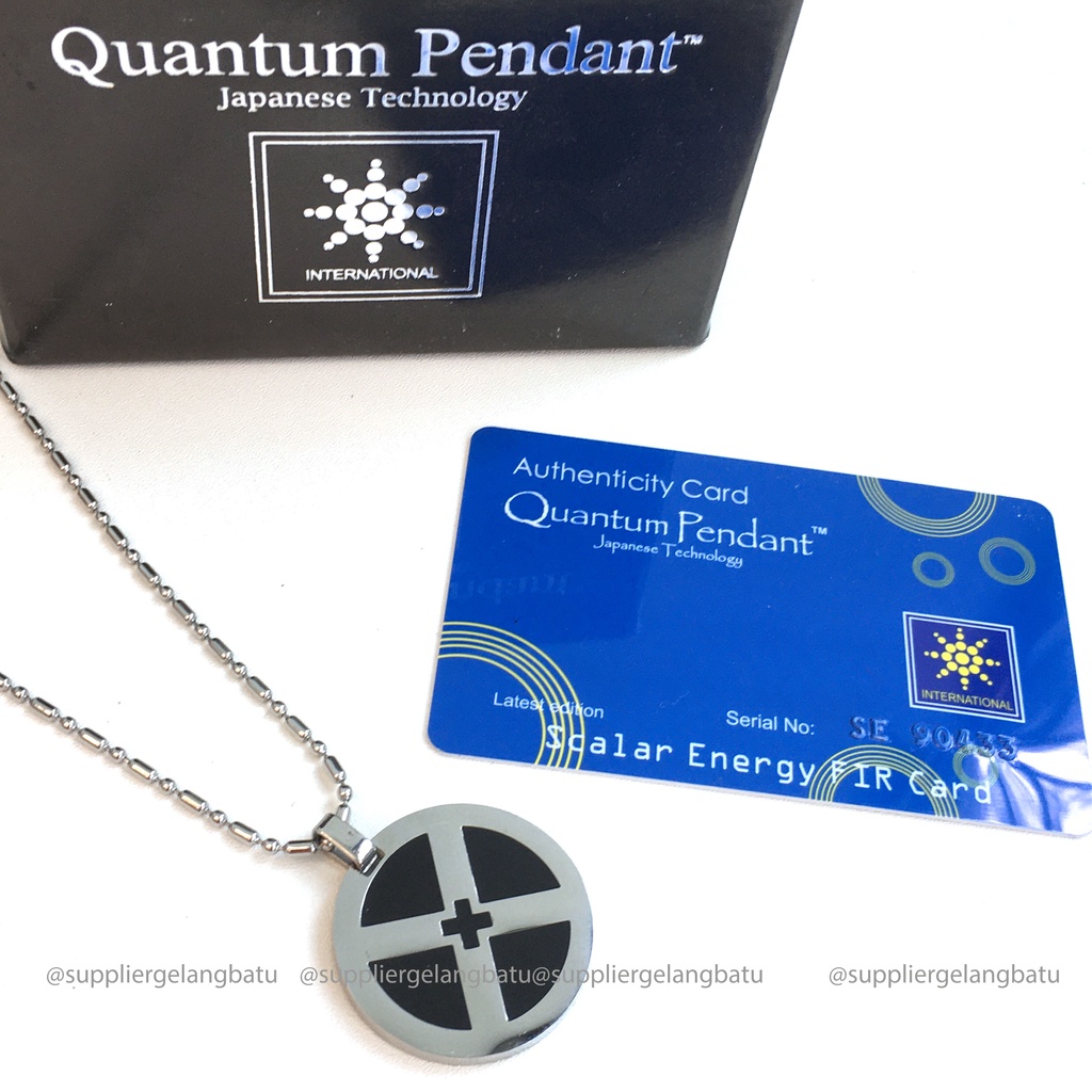 KALUNG KESEHATAN quantum Pendant X BIOGLASS GERMANIUM bersertifikat