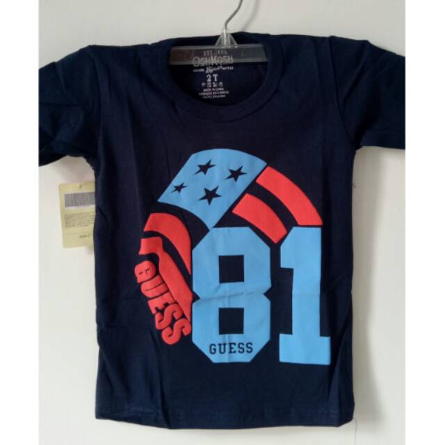 Kaos Anak Laki-Laki Oshkosh B'Gosh "81"