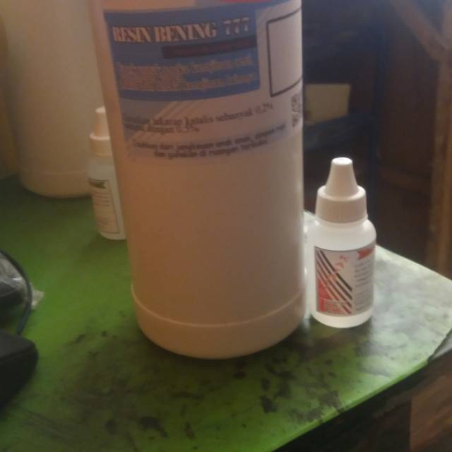 Resin bening777 dan katalis