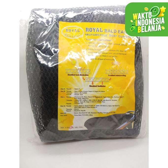 Sarung Jok Jaring Jok Motor Ukuran L Supra X 125 Karisma Revo Tiger