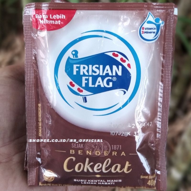 

Creamer Manis Kental Coklat Chocolate Dark Frisian Flag 6 Sachet Susu Uht Vitamin Keluarga Sehat