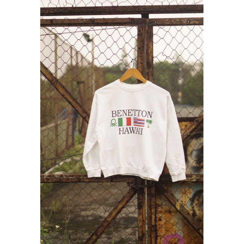 CREWNECK BENETTON VINTAGE 90S SECOND ORIGINAL