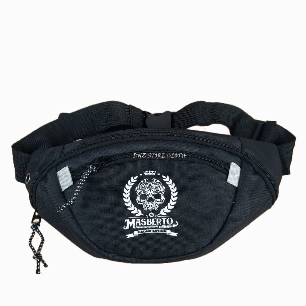 Waistbag Masberto, Tas Masberto, Tas Selempang Waistbag Masberto, tas pinggang Masberto, tas selempang pria masberto