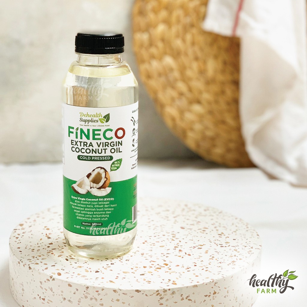 Extra Virgin Coconut Oil / EVCO Fineco / Minyak Kelapa 500ml