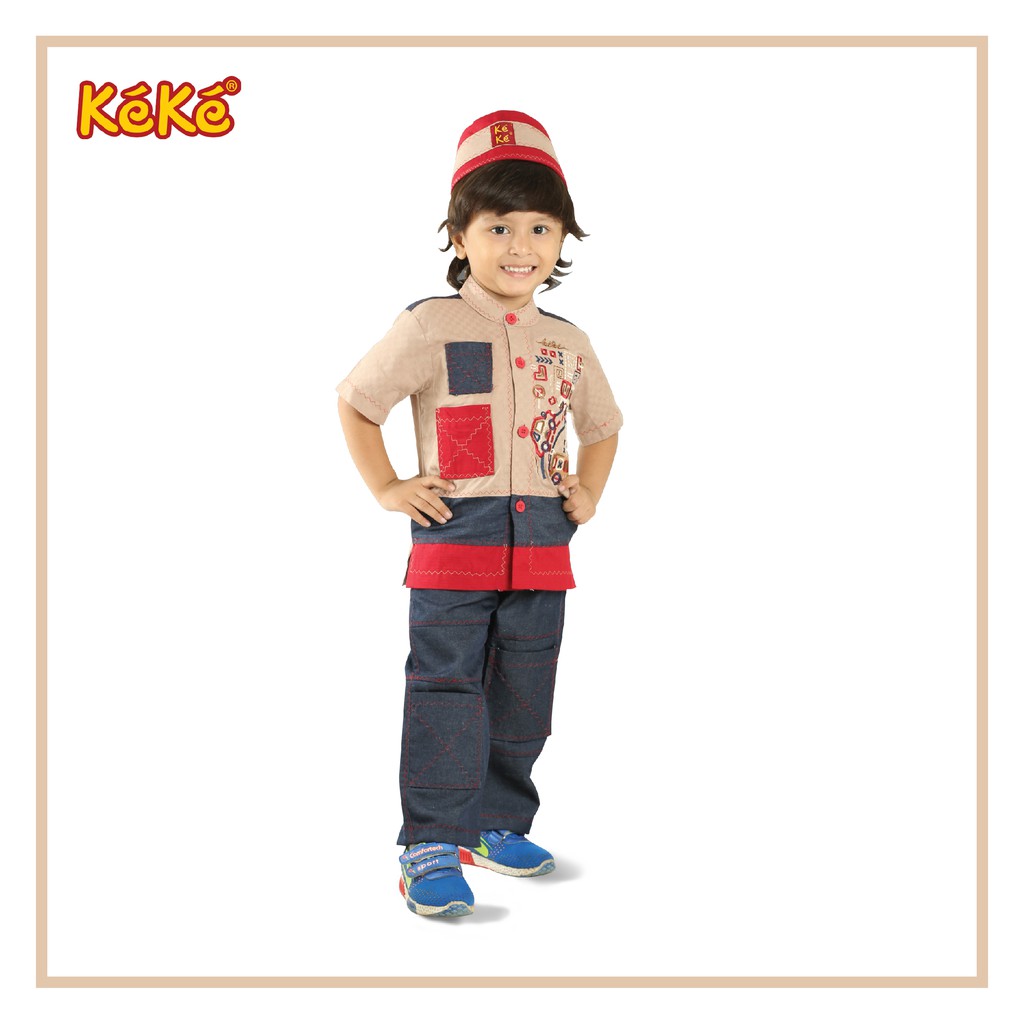 Keke Baju Muslim Anak Laki-laki KP471