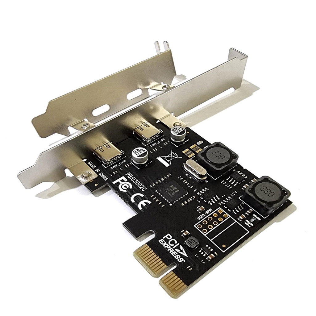 PCIE USB Type C PCI Express USB Expansion Card USB 3.0 High Speed