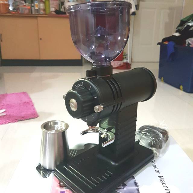 Grinder espresso n520 hitam dove | grinder kopi n520 hitam dove