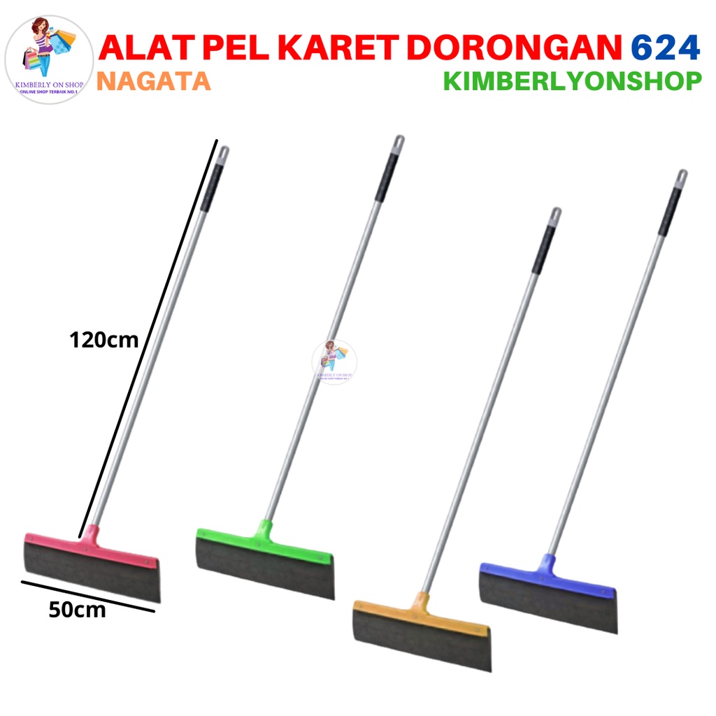 Alat Pel Dorongan Air Karet Tangan 624 Nagata