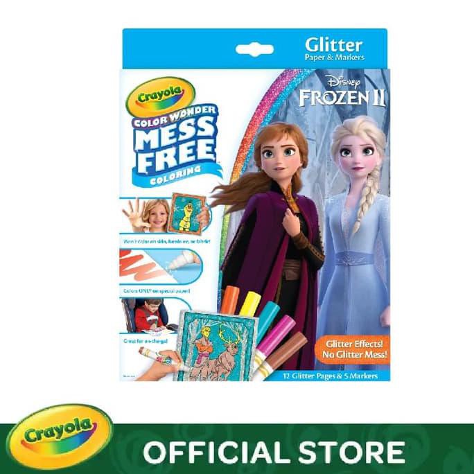 

Limited Stock Crayola Color Wonder Mess Free Coloring Glitter Frozen Ii