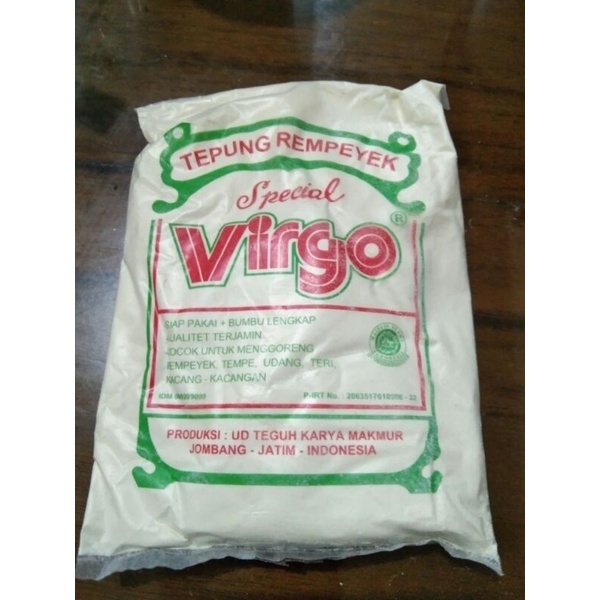 

Tepung peyek rempeyek virgo spesial instant