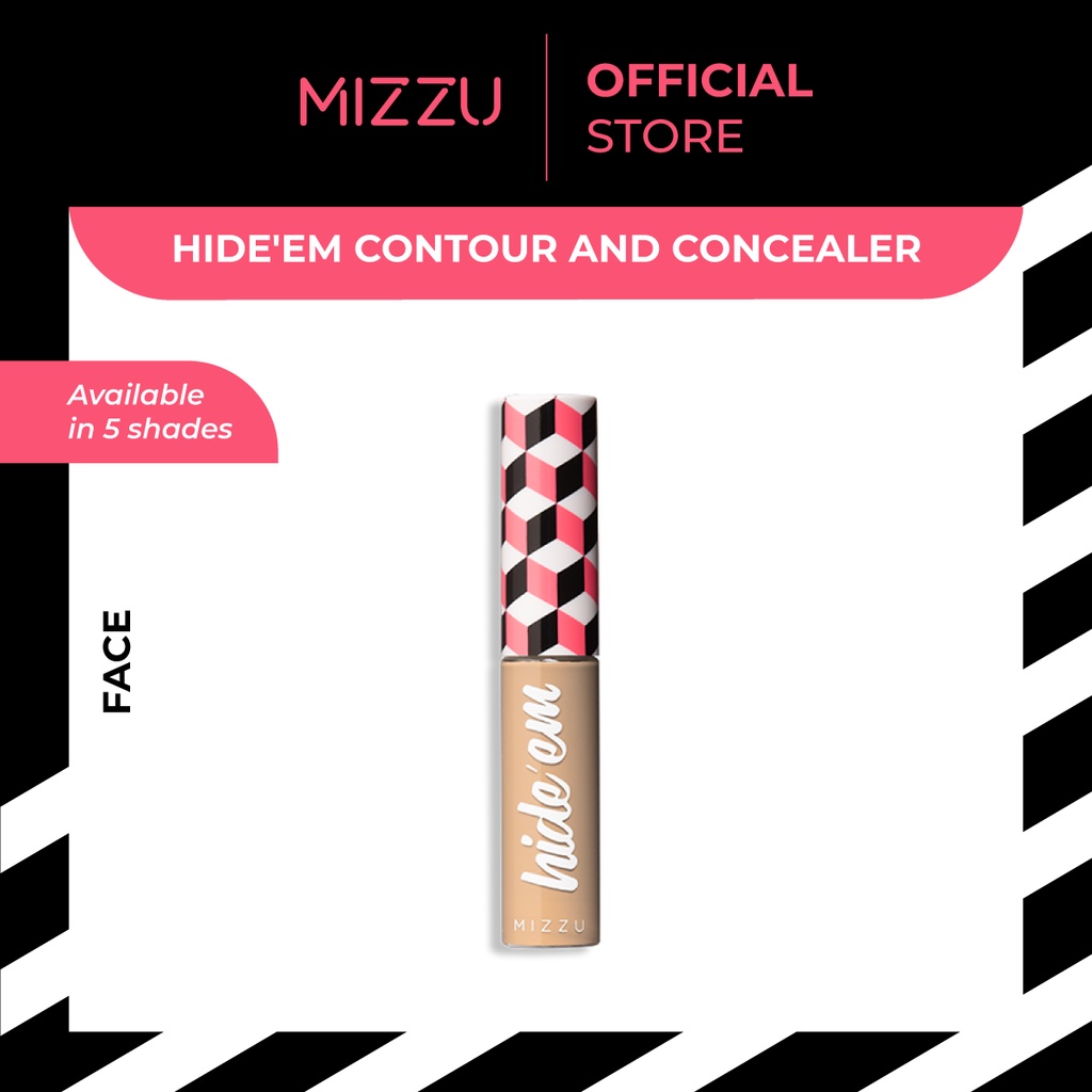 Mizzu Hide’em Contour And Concealer - Concealer Corrector Wajah