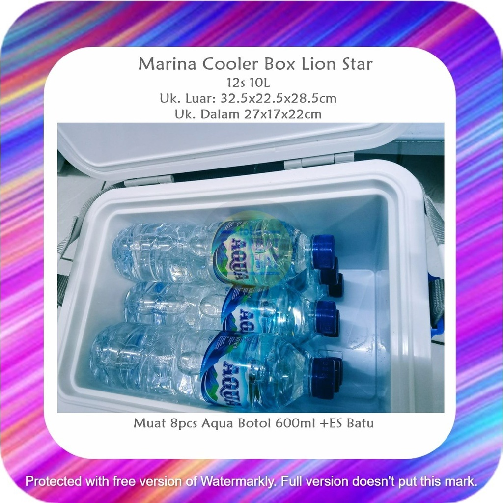 Marina Cooler Box Lion Star