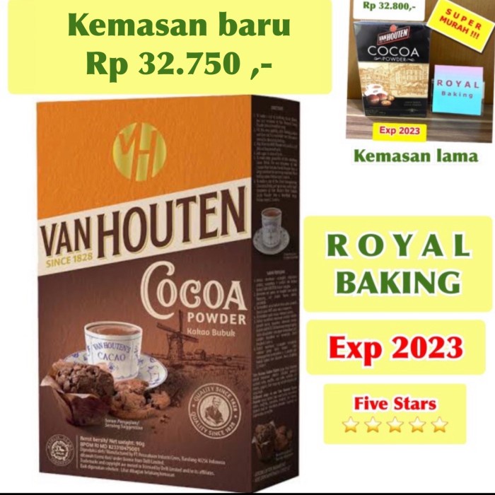 

rg201tg Van Houten Cocoa Powder 180Gr Xz20X1Z11