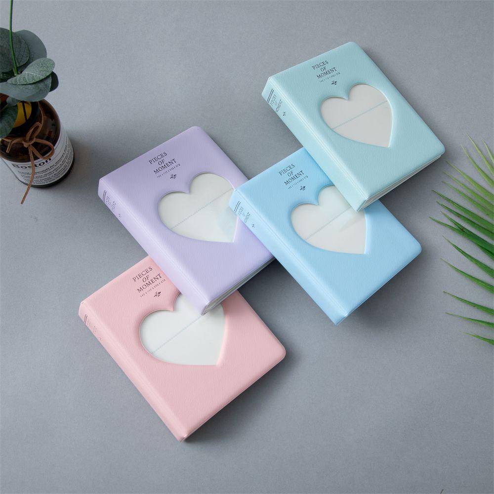 Populer Tempat Photocard Motif Sapi Kucing Cakar Love Heart Pattern Gambar Tempat Penyimpanan Bisa Ganti Inner 3inch Photocard Holder