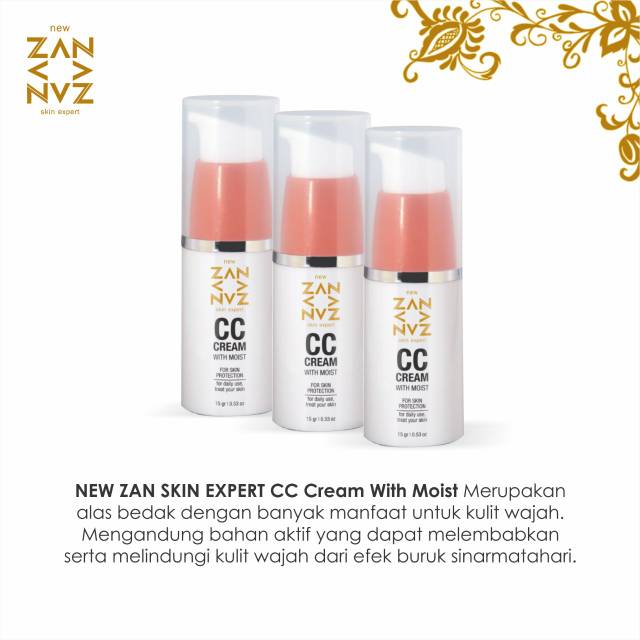 Cc cream new zan,harga list 3 pcs