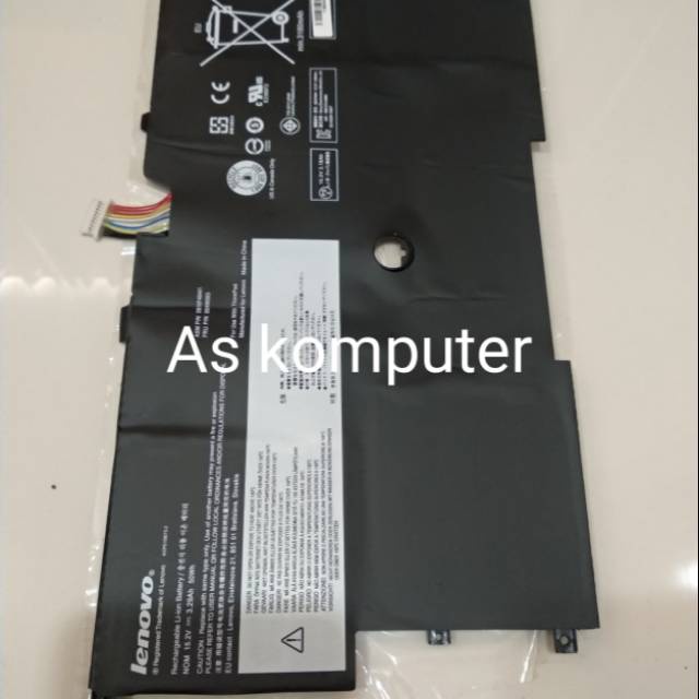Baterai Battrey Laptop Original Lenovo X1 Carbon Gen-2 45N1701 45N1702 ASM P/N SB10F46441