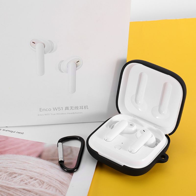 Cre Soft Case Silikon Earphone Bluetooth Anti Debu Untuk Oppo Enco W51