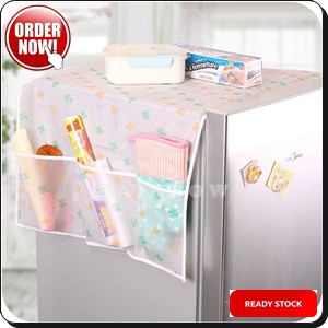 TAPLAK KULKAS ANTI AIR / COVER PENUTUP KULKAS