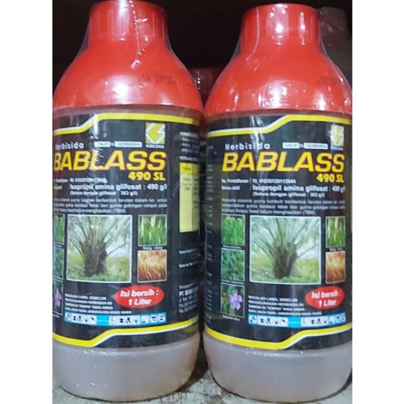 obat suket herbisida bablas 490SL 1 liter racun rumput liar