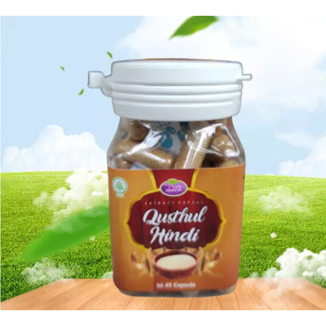Qusthul Hindi Kapsul 45Kapsul Original Qist al-hind Costus root