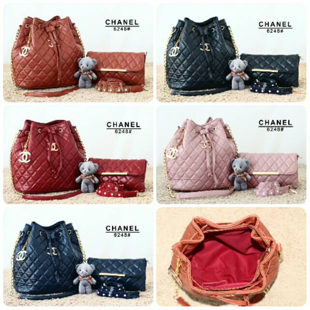 Tas Chanel Serut Kualitas Semprem AP
